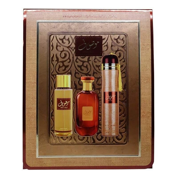 Ard Al Zaafaran Mousuf Eau de Parfum - 3 Piece Gift Set