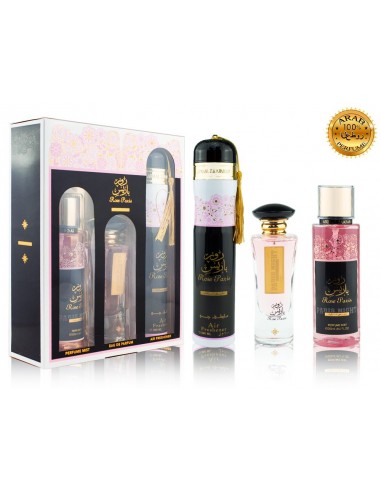 Rose Paris Night Ard Al Zaafaran 3 Piece Gift Set